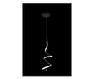 Lustra Squid Lighting, aluminiu, Led, max. 24 W, 443 K, negru