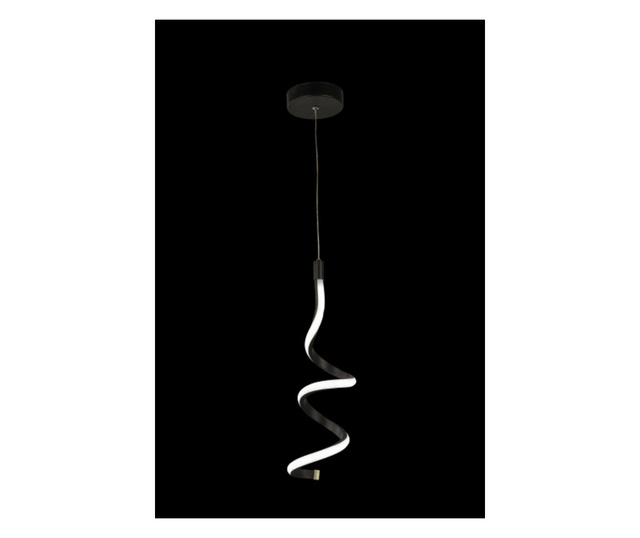Lustra Squid Lighting, aluminiu, Led, max. 24 W, 443 K, negru