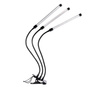 Lampa pentru cresterea plantelor , 3 picioare si 120 led-uri, temporizator, corp reglabil, clips si adaptor USB