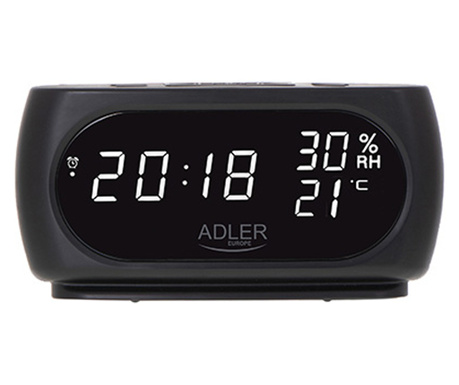 Ceas LED cu termometru Adler AD 1186