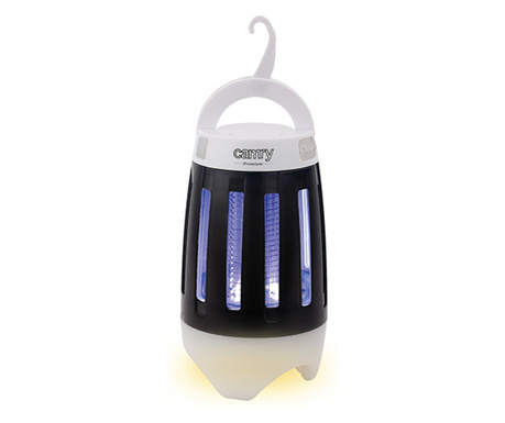 Lampa camping anti-tantari Camry CR 7935, reincarcabila prin USB, lumina LED ULTRA UV 595nm