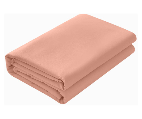 Плитка за завивка ранфорс 100% памук, плътност 120гр/м2, сьомга, 210/230см Sofi