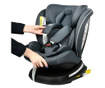 Tweety Plus DELUXE BUF BOOF Сиво столче за кола с Isofix, въртящо се на 360 градуса 0 36 кг