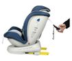 Tweety Plus DELUXE BUF BOOF Indigó autósülés Isofix-szel 360 fokban elforgatható 0 36 kg