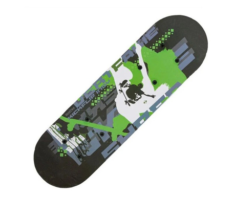 Skateboard SkaterDesign, Multicolor, 42x12.5x8 cm