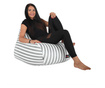 KOND Beanbag, alb/gri, LAPIN