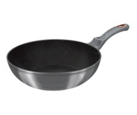 Wok serpenyő 3,2 liter, 28 cm, Moonlight Edition Collection, Berlinger Haus, BH 6007