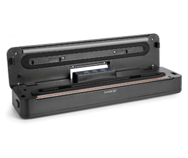 Aparat de vidat alimente cu 3 programe, Slim, 80 W, 30 cm