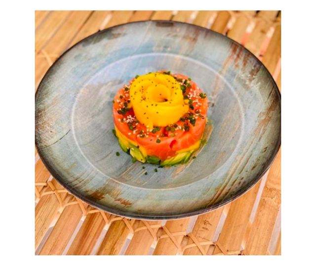 Премиум порцеланова дълбока чиния, Madera Mint, 24 см