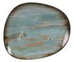 Madera Mint Премиум Порцеланова Асиметрична Чиния, 24x19.5 см