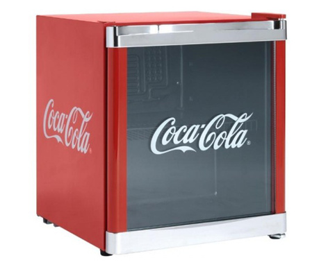 Mini frigider pentru bauturi, Coca-Cola, 48 litri