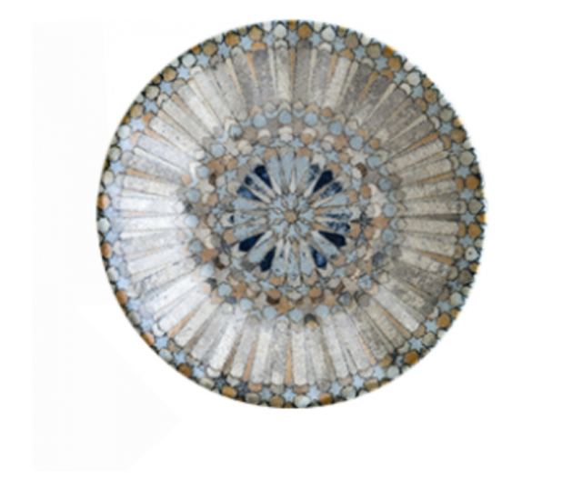 Премиум порцеланова купа, мозайка, 400 мл