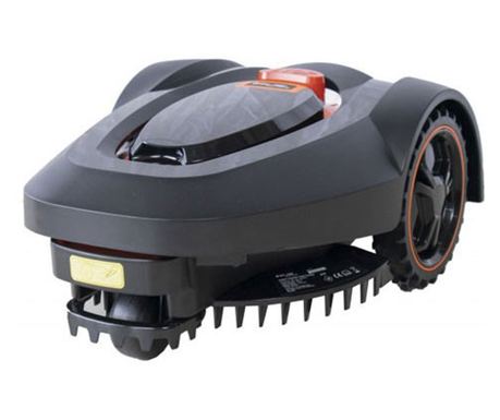 Robot pentru tuns gazon Breckner Germany, latime taiere 18 cm, acumulator de 2 Ah, pentru suprafete de pana in 600 mp