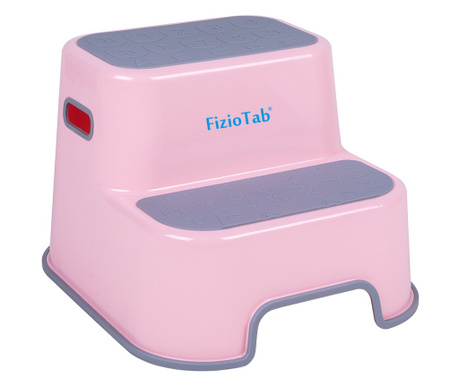 Scaunel Copii Inaltator WC in Doua Trepte FizioTab, Taburet Copii Utilizare in Baie, Toaleta, Chiuveta sau in Bucatarie - Scaun
