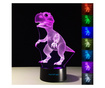 Lampa De Veghe 3D LED Dinozaur, FizioTab Light, 7 Culori, Lumina Ambientala, Alimentare USB