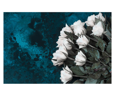 Тапет Цветя172 Бели рози, 250 х 150 см