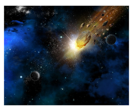 Fototapet Univers10 Meteoriti calatorind prin spatiu, 200 x 150 cm