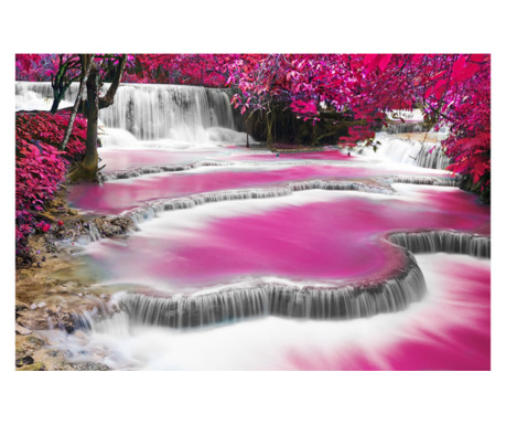 Фототапет Розов водопад 350 х 250 см