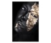 Samoljepljivi fototapeta Make-up zlatna, 150 x 205 cm