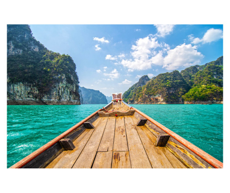 Тапет Natura152 С лодка през Тайланд, 200 x 150 см