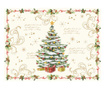 Karácsonyi parafa tányéralátét 40x30cm - Magic Christmas