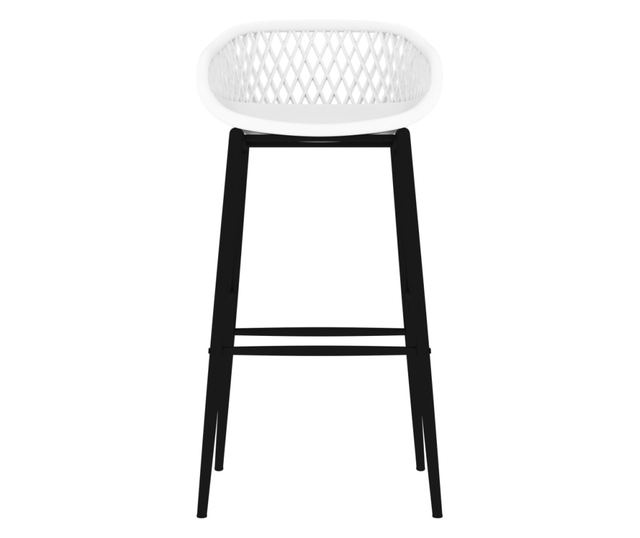 Barski stoli, 4 kosi, beli