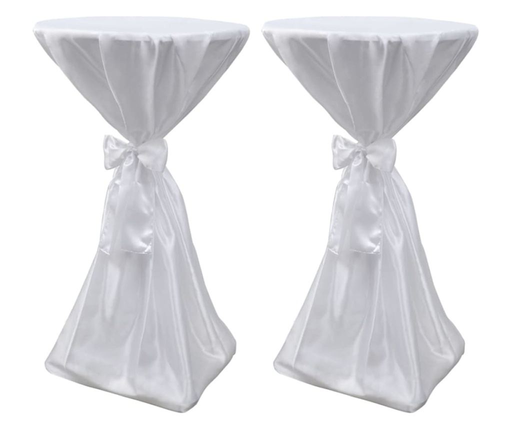 Bijeli Stolnjak s Vrpcom 70 cm 2 kom - 3