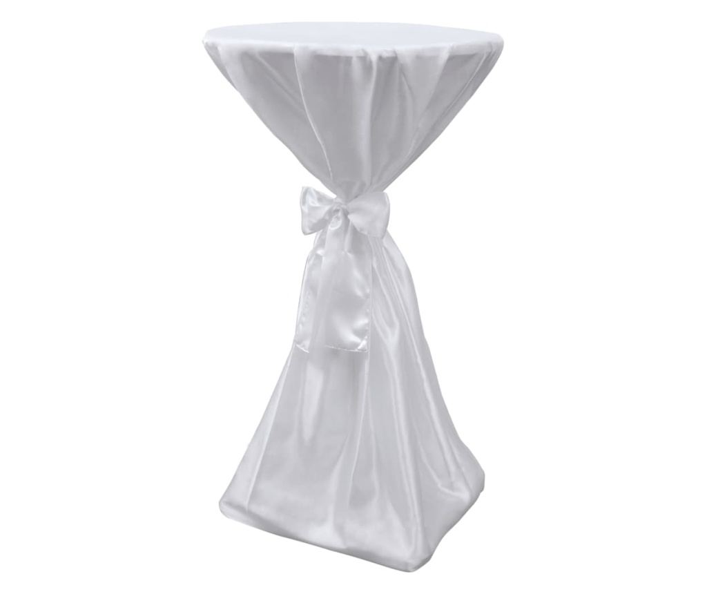 Bijeli Stolnjak s Vrpcom 70 cm 2 kom - 24