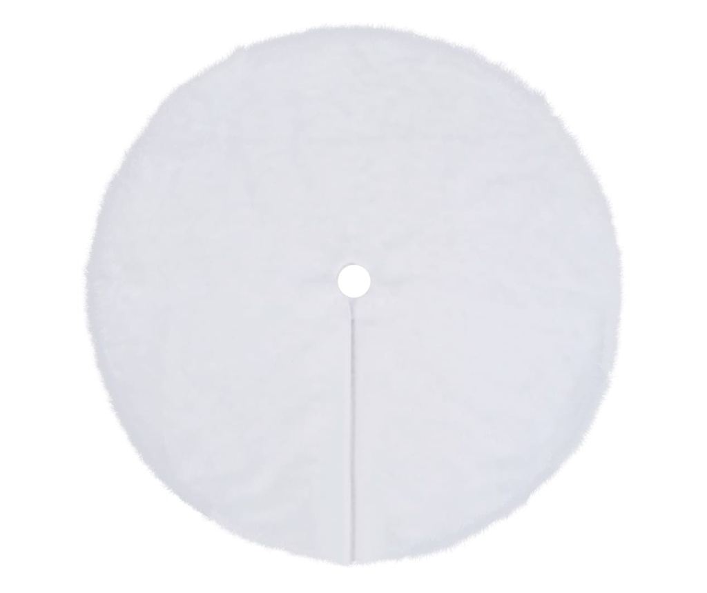 Tepih za božićno drvce, bijeli, 150 cm, umjetno krzno - 2