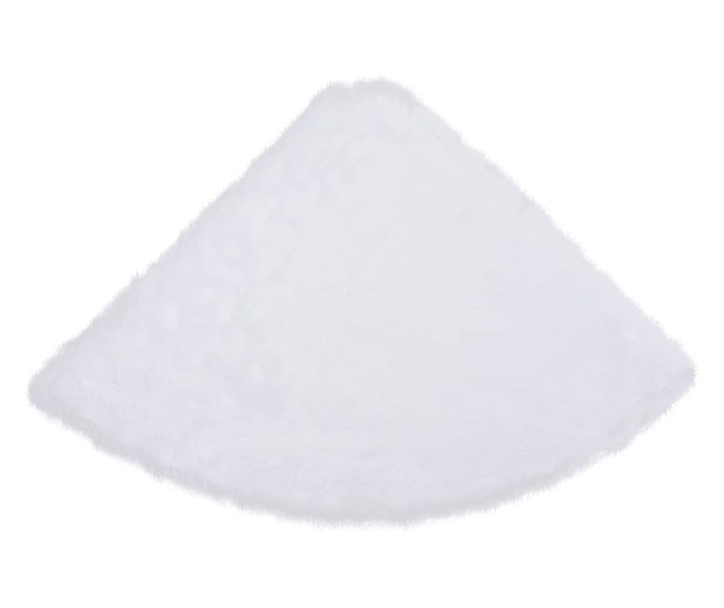 Tepih za božićno drvce, bijeli, 150 cm, umjetno krzno - 4