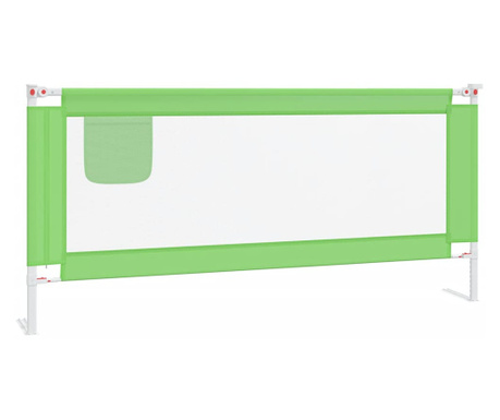 zöld szövet biztonsági leesésgátló 200 x 25 cm