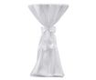 Set 2 stolnjaka za događaje 80 cm s vrpcom, Bijela thumbnail 2