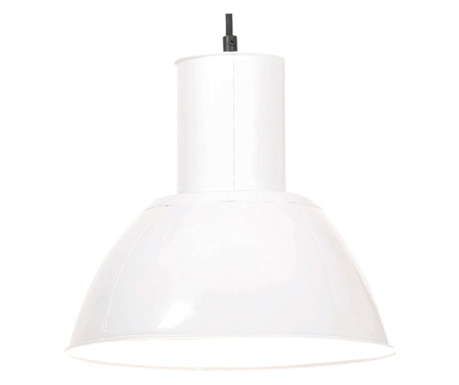 Висяща лампа, 25 W, бяла, кръгла, 28.5 см, E27