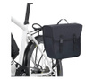 Jednostruka torba za prtljagu bicikla vodootporna 21 L crna