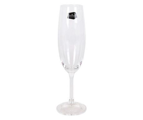 Чаша за шампанско CRYSTALEX Lara Кристал Прозрачен 6 броя (220 cc)