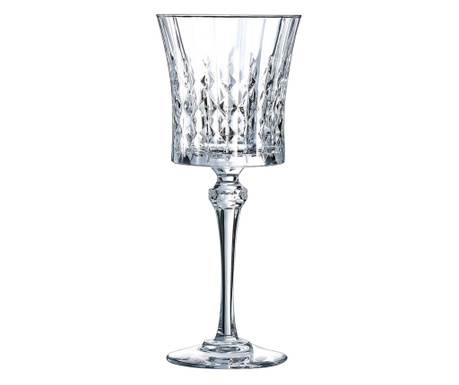 Чаша за вино Cristal d’Arques Paris Lady Diamond Прозрачен Cтъкло (19 cl) (Pack 6x)