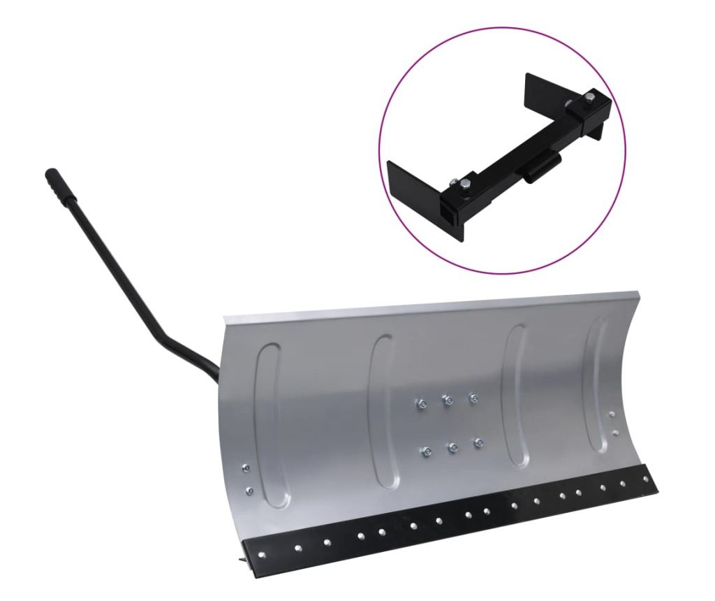 Ralica za snijeg za kosilicu s adapterom 100 cm - 4
