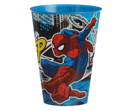 Műanyag pohár, MCT Disney Pókember, 430 ML
