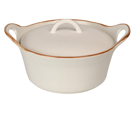 Ramekin Excellent Houseware, ceramica, 14x7 cm, alb