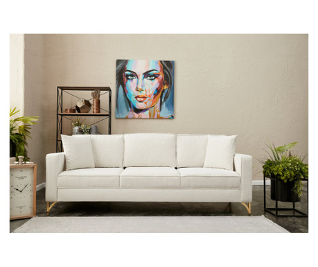 3-sjed Sofa  91x220x83 cm