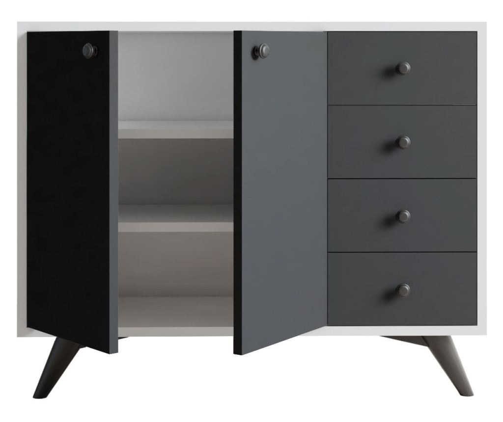 Dulap Multifuncțional 35x100x82 cm - 4