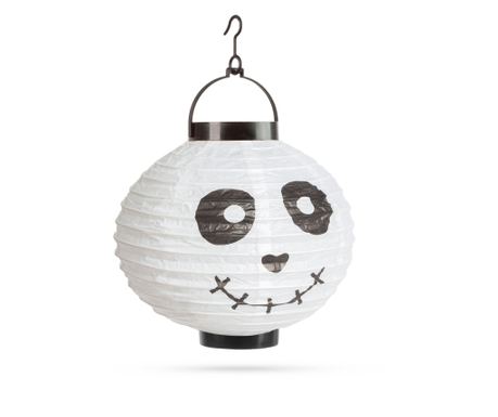 Family, Halloween-i LED-es lampion, Szellem, 1 db fehér színű LED