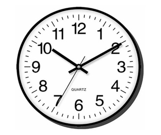 Стенен часовник Timemark Черен (30 x 30 cm)