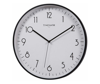 Стенен часовник Timemark Черен (30 x 30 cm)