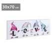 LED slika na platnu – LJUBEZEN – s kavljem, 2 AA bateriji – 30 x 70 cm (58477) thumbnail 1