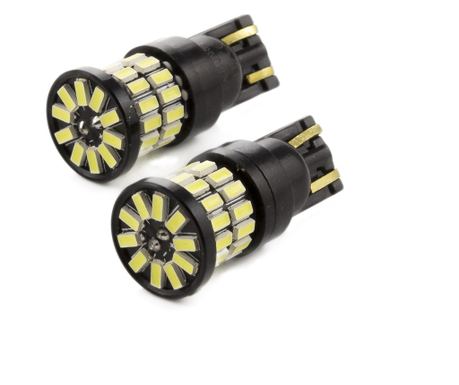 Autós LED - CAN129 - T10 (W5W) - 360 lm - can-bus - SMD 5W - 2 db / bliszter