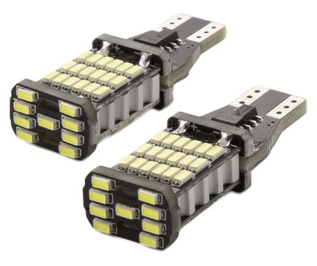 Autós LED - CAN131 - T10 (W5W) - 450 lm - can-bus - SMD - 5W - 2 db / bliszter