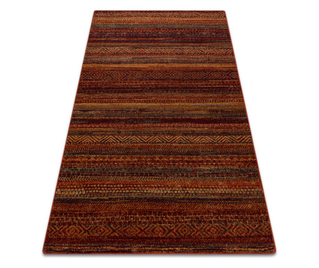 Gyapjú szőnyeg Omega BAKU piros 170x235 cm