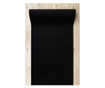 Csúszásgátló futó szőnyeg RUMBA egyszínű fekete 80 cm 80x350 cm