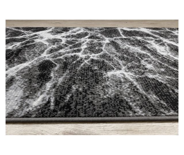 Пътеки BCF MORAD Marmur Мрамор антрацит / черен 60 cm 60x620 cm
